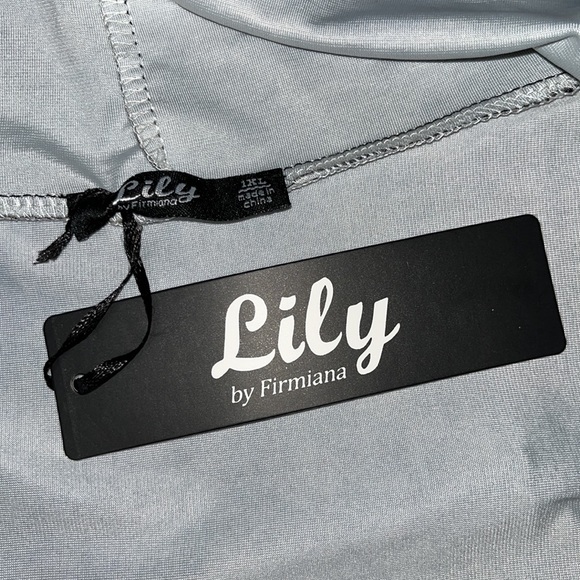 Lily by Firmiana NWT Sz 1XL Polka Dot - Abstract Tree Print Open Cardigan Jacket - Picture 5 of 5